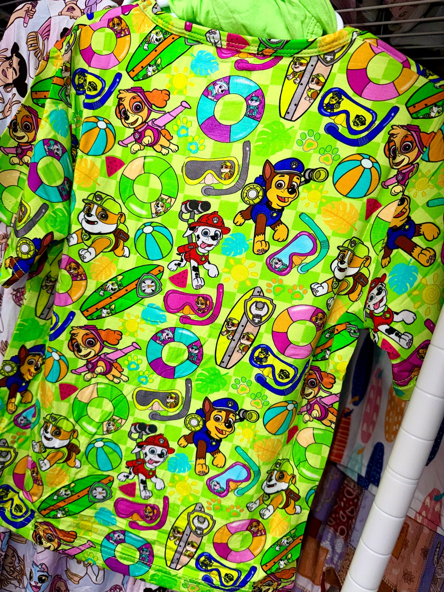 RTS BEACH PUPS SHORT SET