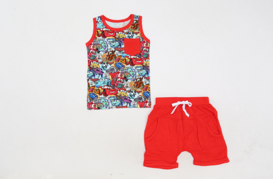 RTS ZOOM SHORT TANK SET