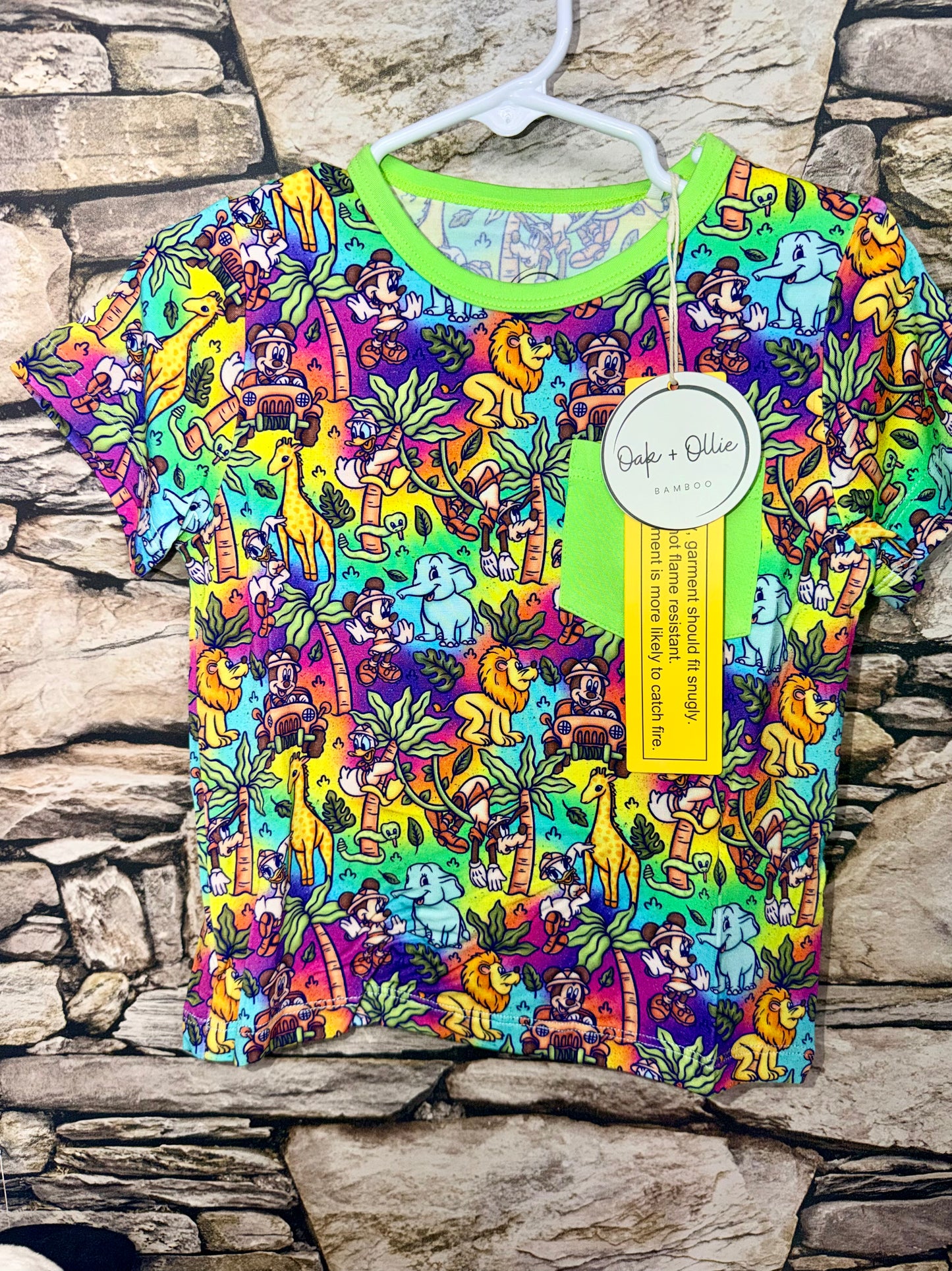 RTS NEON ZOO POCKET TEE