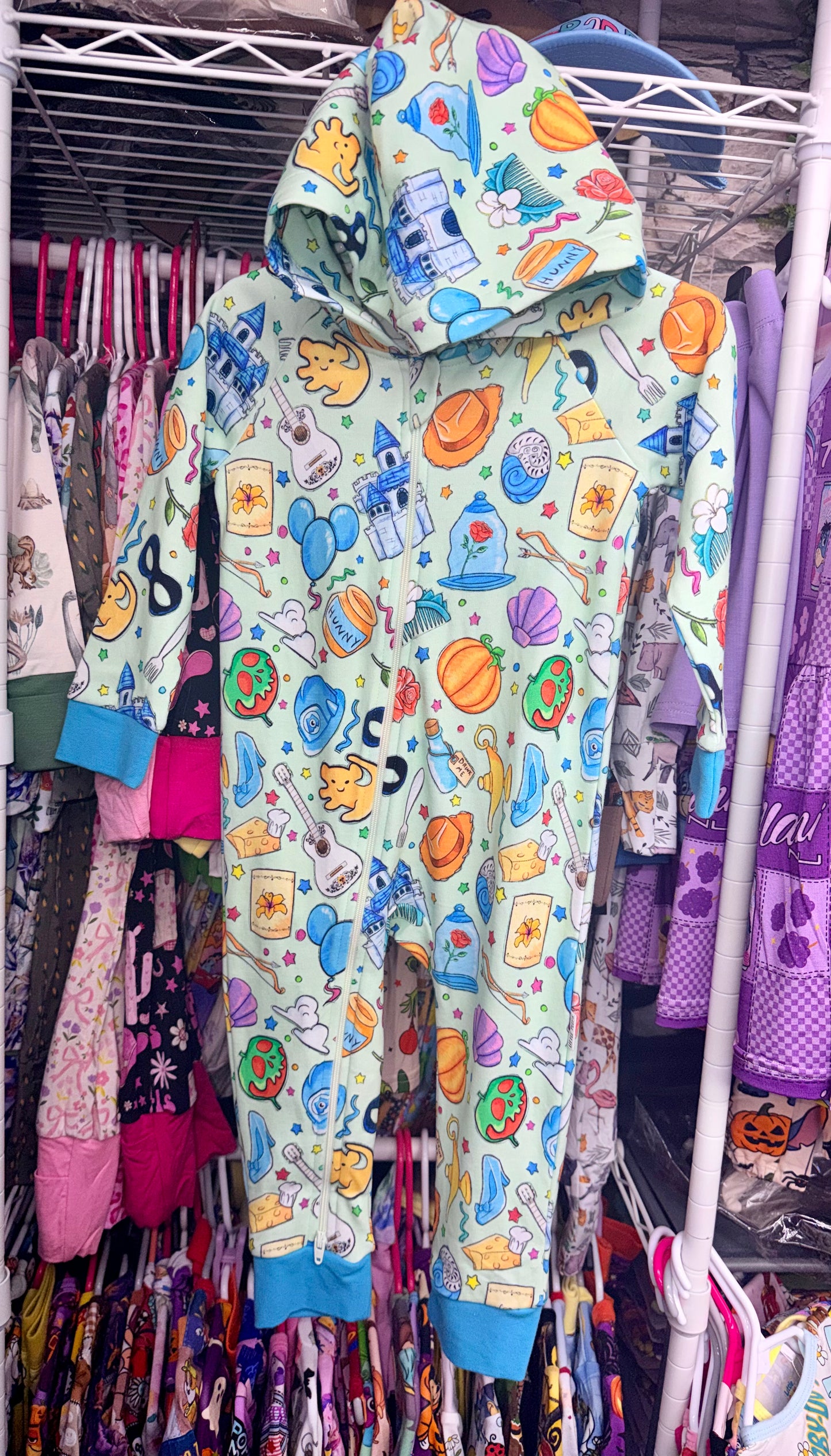 RTS ORGANIC COTTON HOODED ZIPPIE