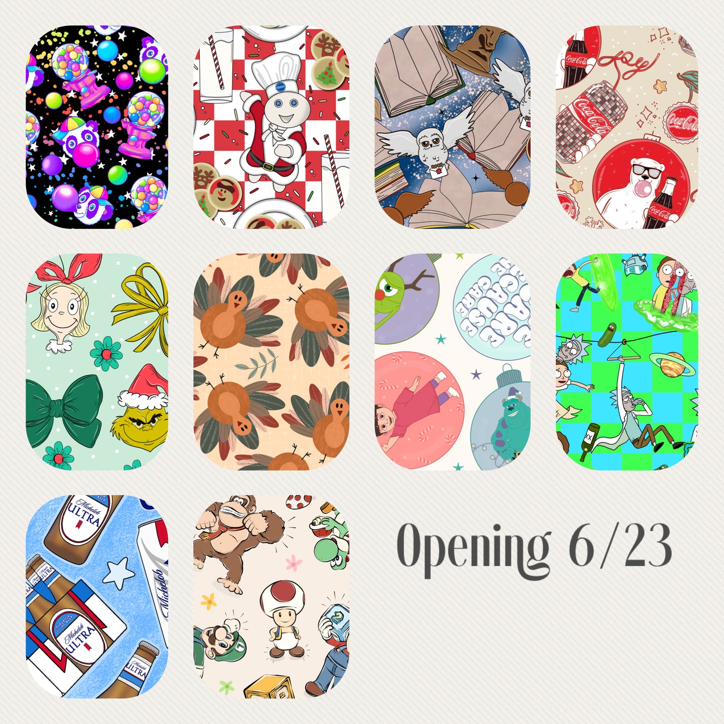2 PIECE PICK PRINT ETA NOV