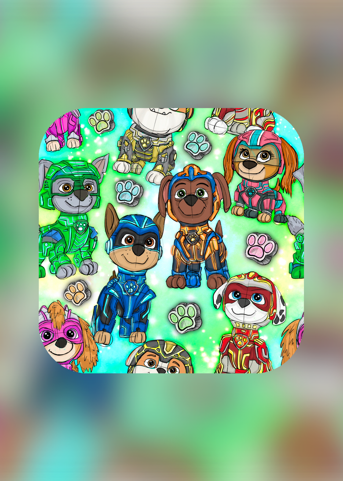 RTS BOXER GREEN PUPS